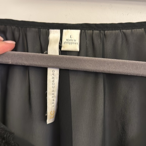 Black sheer top - Picture 3 of 4